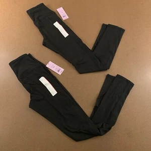Lot of 2 Wild Fable Women's Size XXS Black High-Waisted Full Length Leggings NWT - Picture 1 of 8