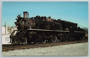 Susquehanna 142 Steam Locomotive Chinese 2-8-2 Mikado Valley RR 1647 Postcard - Picture 1 of 4