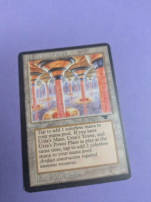 MTG Magic The Gathering: Antiquities: Urza's Power Plant Uncommon - LP - Image 1 of 2