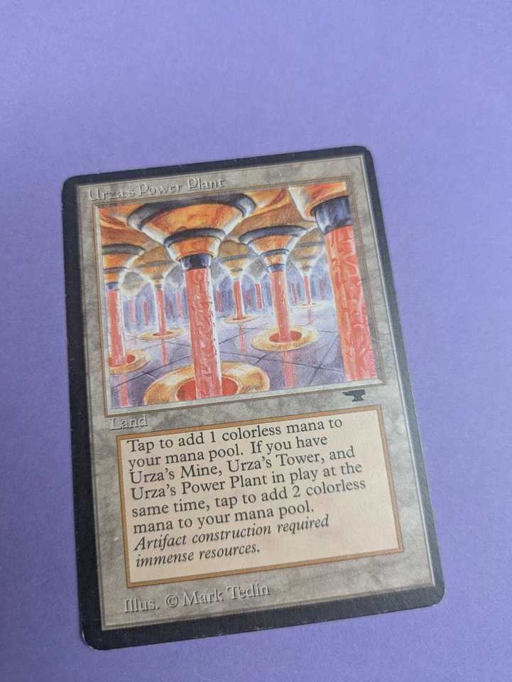 MTG Magic The Gathering: Antiquities: Urza's Power Plant Uncommon - LP - Image 1 of 2
