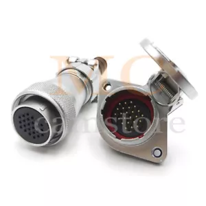 WEIPU WF28 24Pin Electrical Connector Plug Socket,Circular Waterproof Connector - Picture 1 of 8