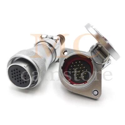 WEIPU WF28 24Pin  Electrical Connector Plug Socket,Circular Waterproof Connector - Image 1 of 4