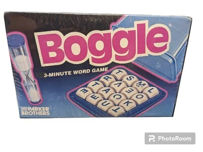 Vintage New, Sealed 1992 Boggle Classic Letter Cube Word Game - Image 1 of 4