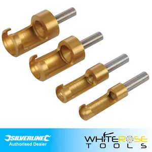 Silverline Plug Cutter Set 4pce 6 - 16mm 151219 - Picture 1 of 2