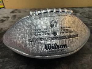 MARCUS ALLEN SILVER SIGNED NFL FOOTBALL $60 - Picture 1 of 4