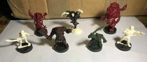 Dark World Monster Figures Korak, Manticore, Haunter, Mummy, Skeleton, Ogre, Orc - Picture 1 of 16