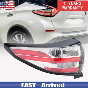 Left Tail Light Driver For 2015 2016 2017 2018 Nissan Murano Rear Stop Tail Lamp - Picture 1 of 11