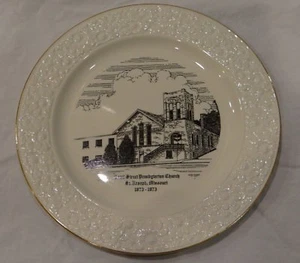 THIRD STREET PRESBYTERIAN CHURCH ST JOSEPH MISSOURI Collectible Plate 3RD ST - Bild 1 von 11