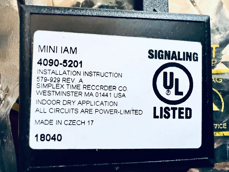 Simplex 4090-5201 MX Digital Loop Mini-IAM New - Image 1 of 4