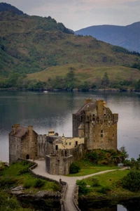 Eilean Donan Castle Loch Duich Scotland Park Print Wall Art Home - POSTER 20x30 - Picture 1 of 3