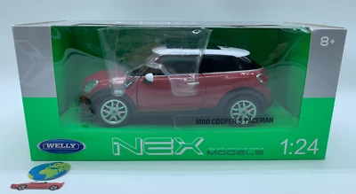 Welly Mini Cooper S Paceman ,modello in scala 1:24, (1766) , vintage - Immagine 1 di 4