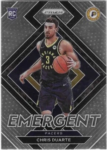 Chris Duarte RC Emergent 2021-22 Panini Prizm #14 Indiana Pacers Mint Condition - Picture 1 of 2