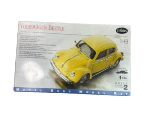 NEW Bburago Testors 1:24 Volkswagen VW Beetle Metal Body Model Kit Sealed NIP - Picture 1 of 5