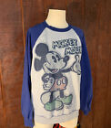 Disney Store Mickey Mouse Circa 1928 Women?S Small Blue/Gray Sweatshirt D3