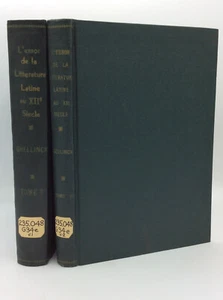 L'ESSOR DE LA LITTERATURE LATINE AU XIIe SIECLE, Vol I-II - 1946 - French - Picture 1 of 8