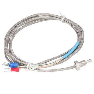 PT100 Thermocouple Temperature Sensor Screw Type Transducer -200-450℃ WZPT-M8 - Picture 1 of 22