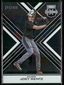 2016 Panini Elite Extra Edition Joey Wentz 40 SN Atlanta Braves - Picture 1 of 2