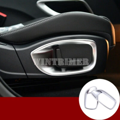 Cubierta interior del marco del botón de ajuste del asiento de coche para Jaguar XE X760 2015-2021 Foto 1 de 4