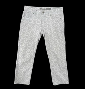 JORDACHE Jeans Size 6 Cotton Stretch Skinny Crop 5 Pocket Jeans Free Shipping - Picture 1 of 5