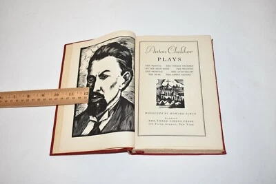 THE PLAYS of ANTON CHEKHOV 1935 1st EDITION HARDCOVER BOOK by THE 3 SIRENS PRESS - Image 1 of 4