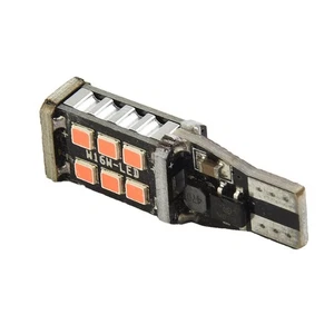 2* T15 921 912 Red LED Center High Mount Stop 3RD Brake Light Bulbs DC 9-32V - Picture 1 of 12