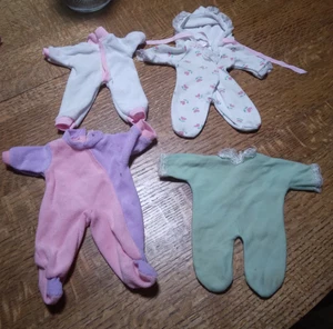 Vintage Puppenkleidung Paket ~ 1 Hoodie Einteiler ~ unbeschriftet ~ bis zu 12" Hals bis Zehen - Bild 1 von 6