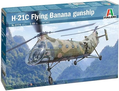 Italeri 1:48 2774: Elicottero Flying Banana Gunship - Immagine 1 di 2