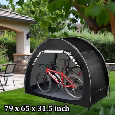 Outdoor Bike Storage Tent Spacious Waterproof Bike Tent Shed for 1 to 4 Bikes - Image 1 of 4