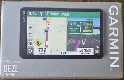 Garmin Dezl OTR700 7 inch Truck GPS Navigator | Exelent Condition, Touch Screen| - Image 1 of 4