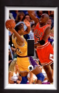 MICHAEL JORDAN MJ LIGHT SWITCH PLATE CHICAGO BULLS - Picture 1 of 1