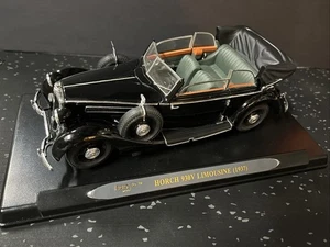 RICKO 1939 HORCH 930V LIMOUSINE CABRIO 1/18 Die Cast Broken Hood Ornament - Picture 1 of 22