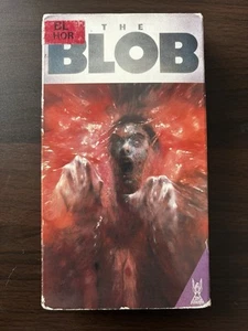The Blob - VHS (1988) Sci-Fi Horror Slasher Gore OOP Rare - Picture 1 of 3