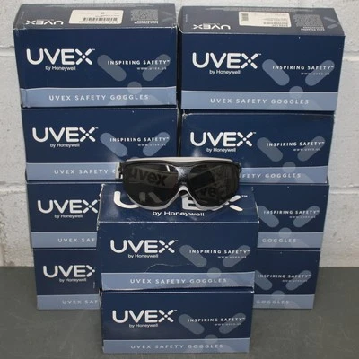 (10) Uvex Safety Goggles S1651DF, Anti-Fog, Non-Vented, Elastic, Polycarbonate - Image 1 of 4