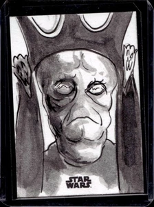 2024 Star Wars Masterwork Neil Camera Sketch Cards Neimoidian Auto #1/1 - Picture 1 of 2