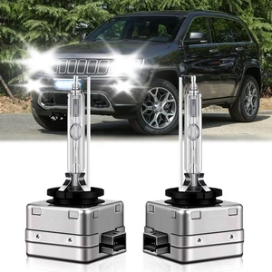 For Jeep Grand Cherokee 2009-12 LED HID Headlight Kit Combo Low Beam Bulb 6000K - Picture 1 of 11