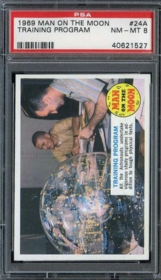 1969 MAN ON THE MOON #24A TRAINING PROGRAM PSA 8 *DS15108 - Image 1 of 2