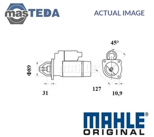 TSW 31 RADIATOR FAN TEMPERATURE SWITCH MAHLE ORIGINAL FOR PORSCHE 928,924 - Picture 1 of 5