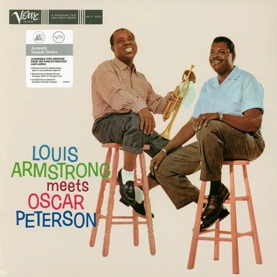 Louis Armstrong & Oscar Peterson - Armstrong Me (Vinyl LP - 1957 - EU - Reissue) - Bild 1 von 2