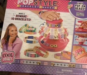Cool Maker PopStyle Bracelet Maker DIY Kit for Kids with 170 Beads, New In Box - Picture 1 of 10