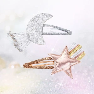 2pcs Adorable Hair Clip Hair Pin Sequin Bobby Pin Hair Barrette Hair - Picture 1 of 11