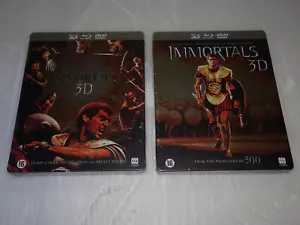 Immortals Blu-ray Steelbook Netherlands 3D New Sealed - Imagen 1 de 9