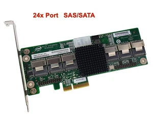 Intel RAID Expander Karte RES2SV240 24-Port SAS/SATA 6Gb E91267-203 #T-35 - Bild 1 von 1