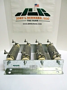 POST GLOVER, FDL55000-R4, LOW VOLTAGE RESISTOR, (4X) 55.0 OHM - Picture 1 of 7