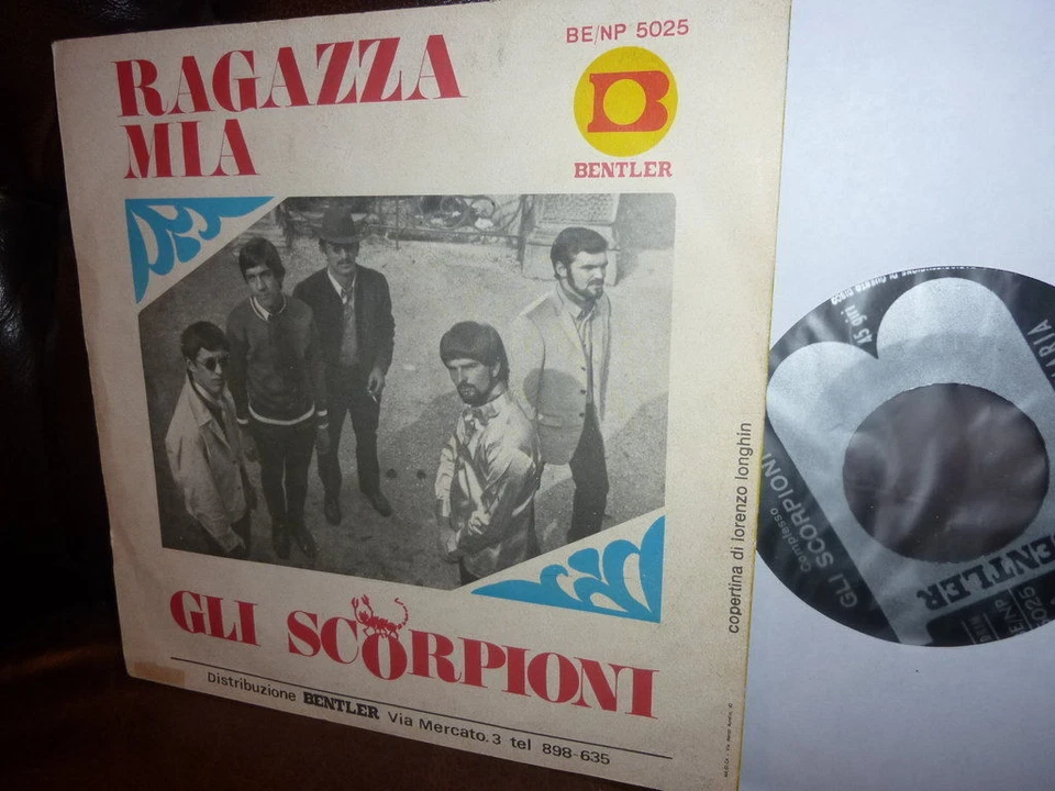 Gli Scorpioni, Ragazza Mia, Bentler Italy 7" Psych Beat - Bild 1 von 1
