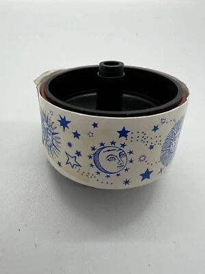 Luna Y Estrellas, Rueda Rollagraph 1" NUEVO Stock Antiguo Foto 1 de 2