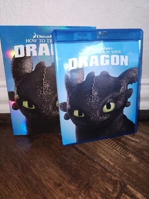 How To Train A Dragon Blu-Ray 2010 DreamWorks W/ Case  - Image 1 of 3
