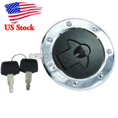 Fuel Tank Gas Cap For Kawasaki Ninja ZX6 ZX600E 1993-1999 1998 ZX600D 1990-1993 - Image 1 of 4