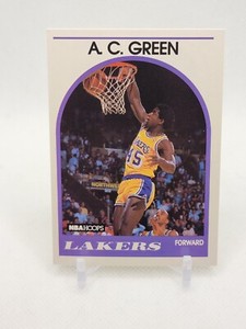 🏀AC Green 1989 NBA Hoops LA Lakers Los Angeles NBA Vintage Basketball Card🏀