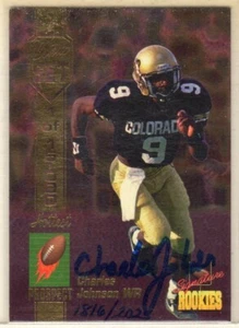 Signature Rookies Signatures 1994/2025 Charles Johnson #A5 novato automático radiocontrol - Imagen 1 de 1