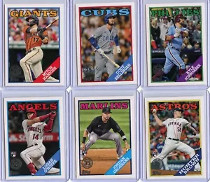 2023 Topps '88 Topps Series 2 Baseball Complete Your Set - Picture 1 of 4